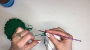 Сердечный цветочек в горшке крючком. Мастер-класс. 3 ЧАСТЬ