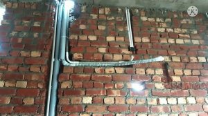 AC copper pipe underground kaiser dale. yaha per 2 se jda manjil ho,  how to fit AC underground pip