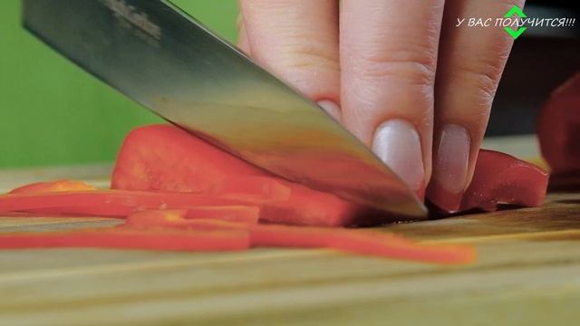 Фунчоза с курицей и овощами / Быстро, вкусно, полезно. смотреть онлайн