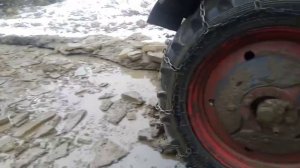 Засадили МТЗ 80 с КУНом по самое не балуй!