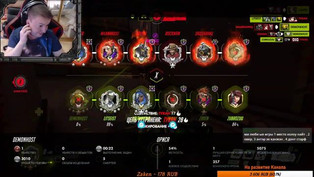 Я чувствую мощь | Overwatch стрим