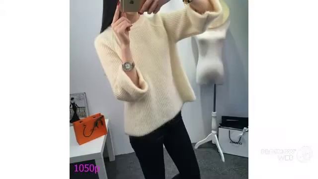 Одежда на AliExpress-Стильный теплый свитер смотреть онлайн