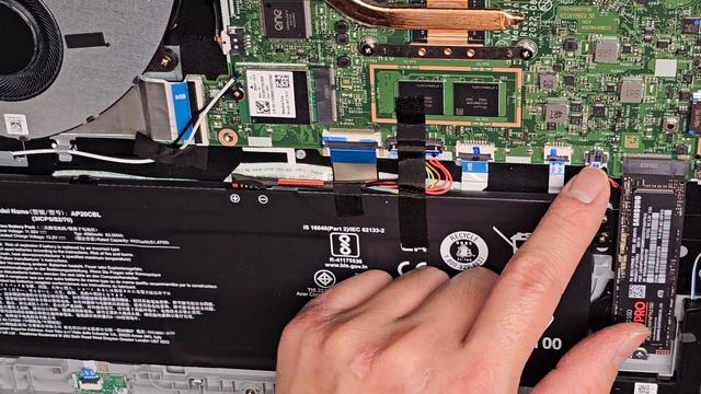 Acer Aspire 3 15 N23C3 A315-24PT-R4U2 Disassembly SSD Upgrade Battery Replacement Repair Quick Look смотреть онлайн