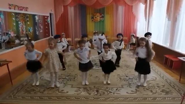 Морской танец к утреннику 8 марта 04.03.21 старшая группа смотреть онлайн