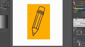 How to draw Pencil doodle in adobe illustrator. From sketch to final image.