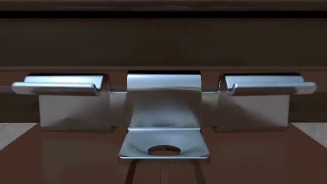 Металлический кляймер HILST FIX Prof 3D для террасной доски