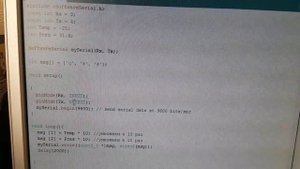 ATtiny85 и Arduino передача данных  Rx Tx
