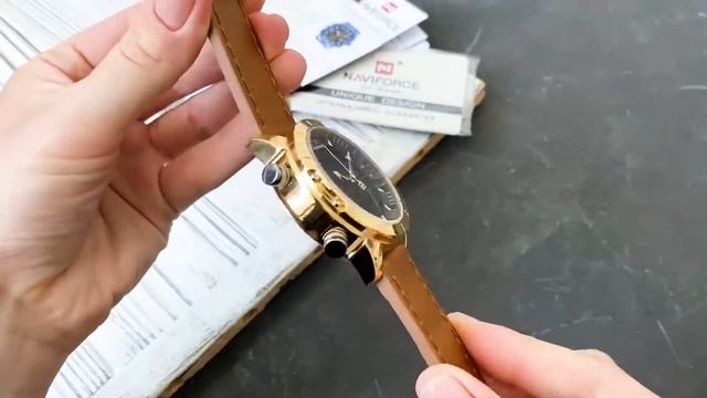 Мужские часы Naviforce NF9153L / Купить часы Naviforce в Украине / Видео обзор часов смотреть онлайн