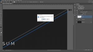 How to Create Custom Diagonal Guides inside Photoshop