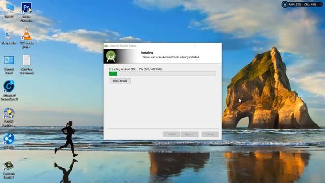 How to install Android Studio SDK and Java JDK 8 in windows 7 | 8 | 10 смотреть онлайн