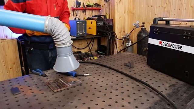 4 в1 многофункциональный бюджетный полуавтомат из Китая DECAPOWER XTRAMIG 200SYN #сварка