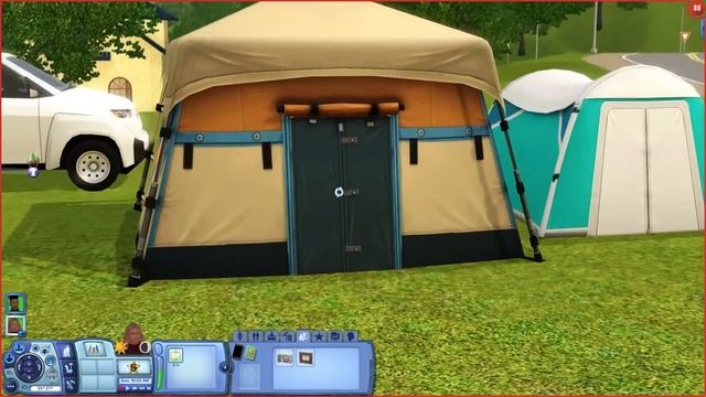 Sims 3 || Mod Review: CAMPING SETS - CARAVAN, TENTS, AND MORE! смотреть онлайн