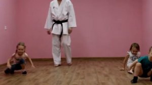 Детская тренировка по Каратэ WKF «CAMBRIDGE»