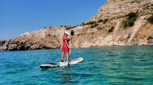 Уникальное путешествие на SUP-бордах 🏄 по красотам Крыма💚 Баунти, грот Дианы, гора Дракон.