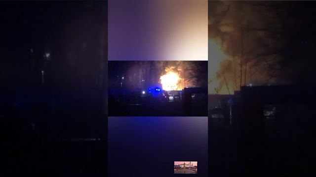 Два сильнейших возгорании в Брянске