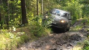 VW Tiguan на легком бездорожье