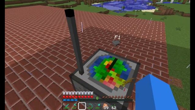 F1-Minecraft Tornado Survival (Localized Weather mod) S1E9 смотреть онлайн