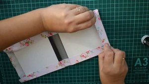 DIY|| МИНИ АЛЬБОМ своими руками || Самый ПРОСТОЙ переплет || ||Krupinka Toys