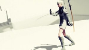 【MMD】花瓶に触れた（NieR:Automata 9S）