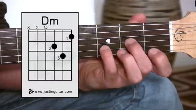 D Minor Chord (Dm) - Stage 2 Guitar Lesson - Guitar For Beginners [BC-123] смотреть онлайн