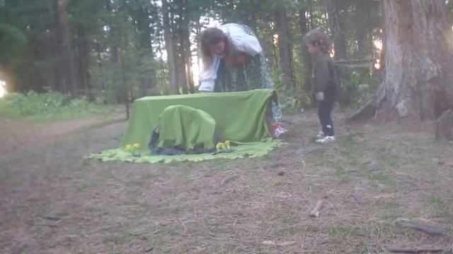 Спектакль-игра "Гномы и Дракон" в лесу Абрамова. Тобольск. смотреть онлайн