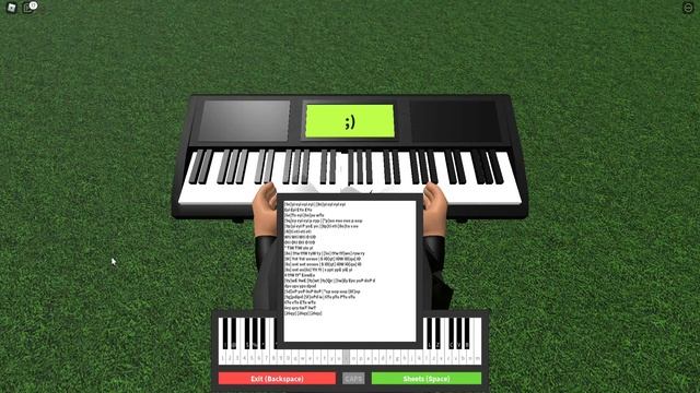 Moonlight Sonata (1st Movement) | Roblox Piano Sheets смотреть онлайн