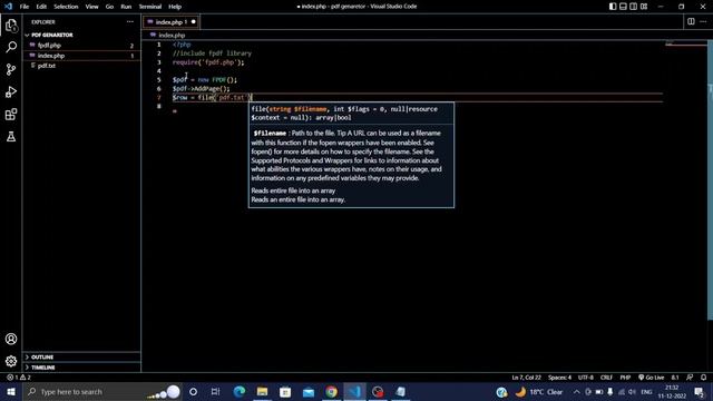 PDF Generator Using PHP In easy way