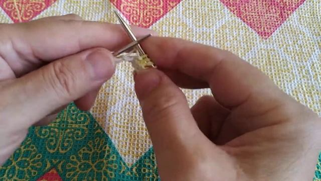 Вязание квадрата спицами. смотреть онлайн