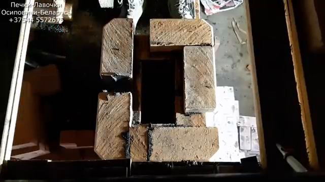 73 Готовая печь-камин | Кладка печи своими руками ч.3 смотреть онлайн