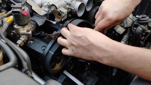 "ГТ" Омега В V6 двиг X25XE. Установка ГРМ, его правильная регулировка и натяжка!