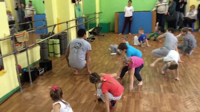 Капоэйра дети и Профессор Жука. Киев, Украина. смотреть онлайн