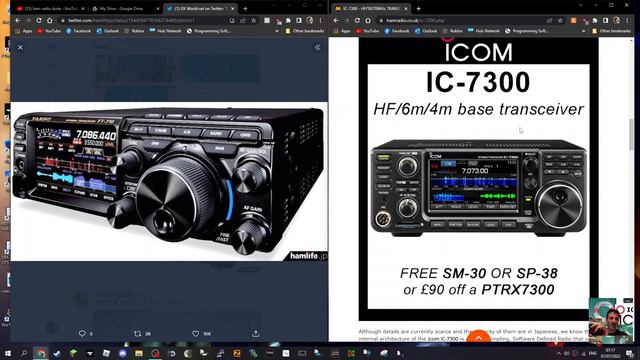 NEW -YAESU FT710 or ICOM IC-7300 ? смотреть онлайн