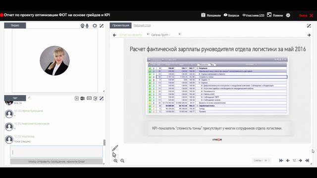 Отчет по проекту оптимизации Фонда Оплаты Труда на основе грейдов и KPI смотреть онлайн