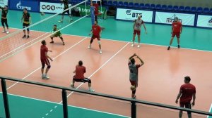 Волейбол. Как правильно делать разминку с мячом в паре. Часть 2