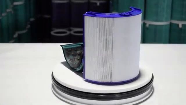 Фильтр для воздухоочистителя Dayson из 4-х частей смотреть онлайн