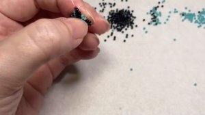 Брелок - звездочка из бисера МК