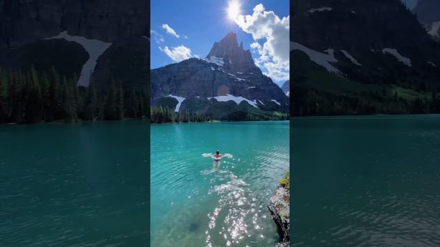 Glacier National Park In Montana, USA