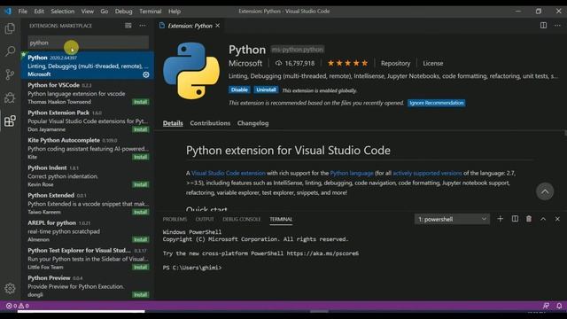 Python Tutorials in Nepali || Setup Python with vscode || Nepali tutorial || Part 8