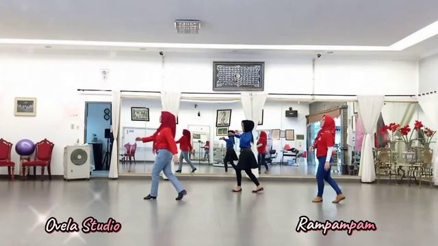 Rampampam Line Dance | Choreo Mark Furnell ( UK) & Chris Godden (UK) - April 2021 смотреть онлайн