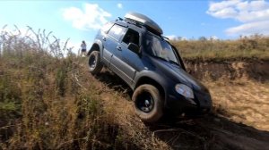 Летняя покатушка в песчаном карьере/штурмуем горки. Samurai,Legacy,Land Cruiser,Patrol,Niva,Terrano