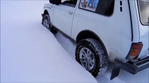 Сравнение BFGoodrich AT и Nokian Hakkapeliitta LT в снегу