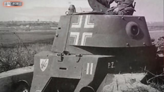 Что означал белый крест на немецкой технике? смотреть онлайн