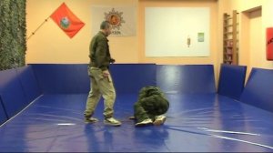 Защита от удара ножом сверху