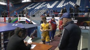 Взвешивание борцов мл. юноши Хасавюрт 2020 год.