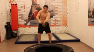 тренировка с кувалдой krossfit кроссФит