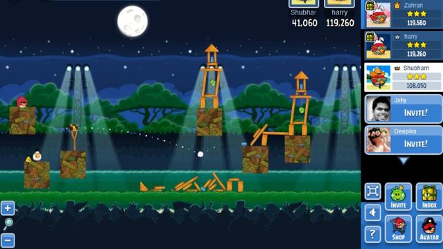 shubham-Angry Birds Friends Tournament Week 23 Level 4 High Score WITh POWER UPS 113k (Facebook) смотреть онлайн