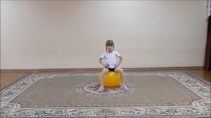 Комплекс упражнений для детей 5 7 лет по ОДА с использованием ртопедических мячей (фитбол)
