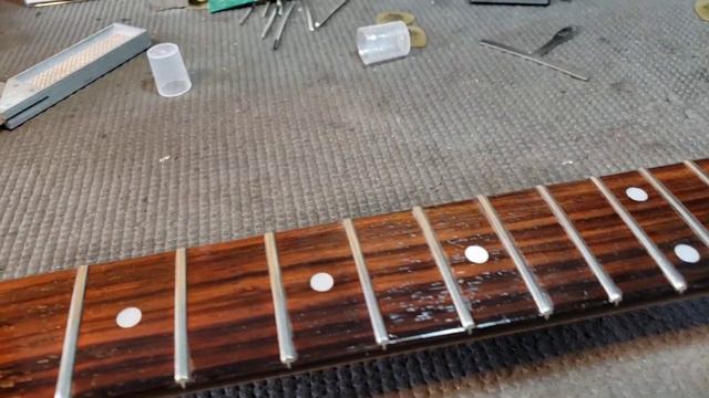 Caso Ibanez RG550L 1987 Episodio 3 | Frets coronado y pulidos. смотреть онлайн