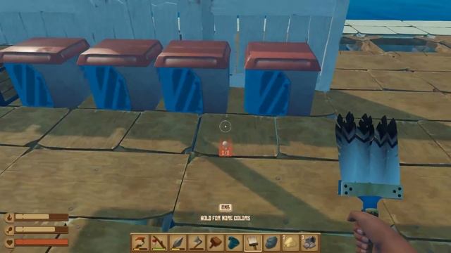 RADIO ANTENNA AND PAINT : Raft Gameplay : PC Early Access смотреть онлайн
