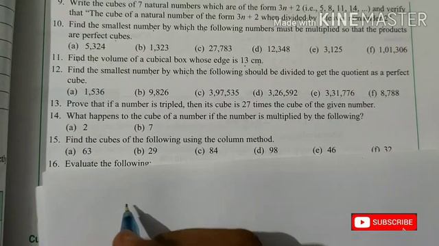 Cubes and Cube Roots Exercise 4.1 Class 8 Q9 to Q17 Startup Mathematics |VivaEducation|Rajmith Stud смотреть онлайн